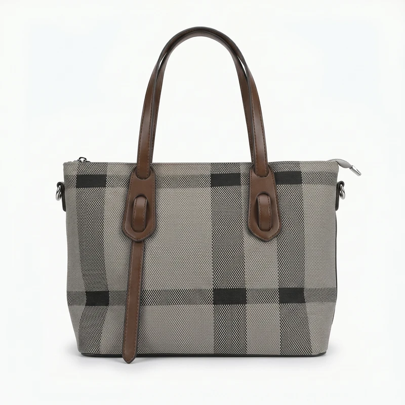 Ladies Hand Bag 6878-7 - Black