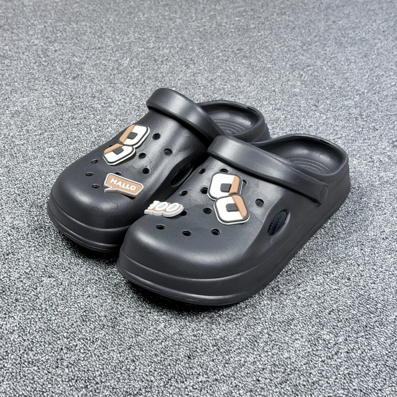MENS CROCS-767-10(BLACK)