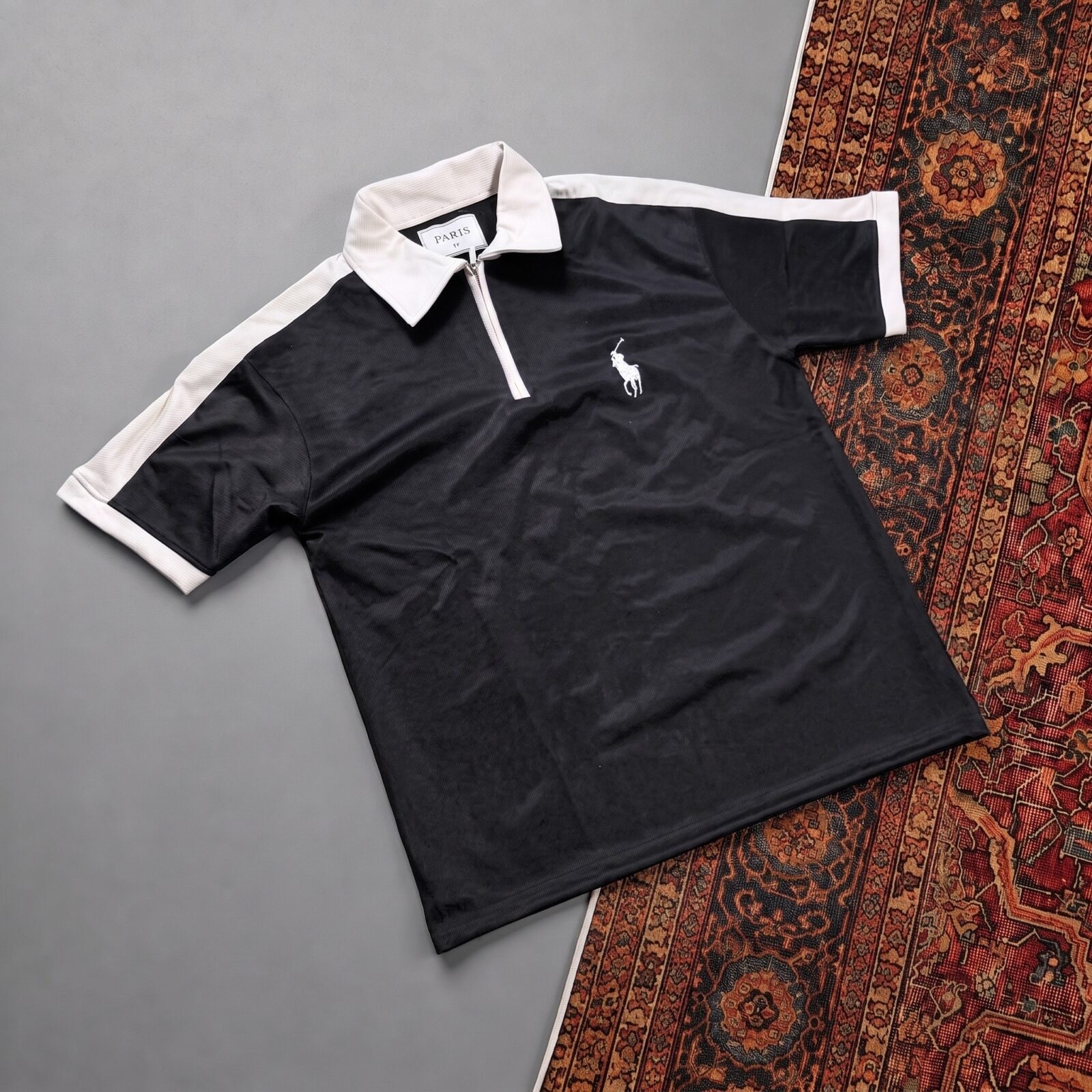ZIPPER NECK POLO-SP04