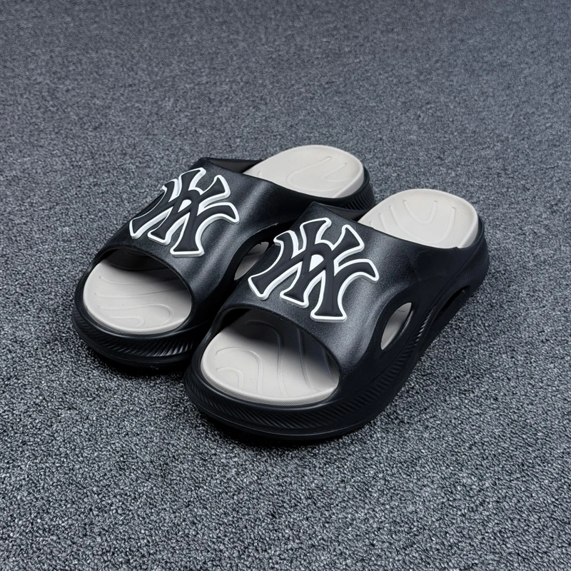 MENS SLIDES-1915(BLACK)